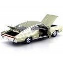 Cochesdemetal.es 1966 Dodge Charger Fastback Gold 1:18 Auto World AMM1067
