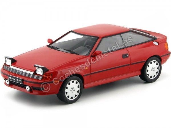 Cochesdemetal.es 1990 Toyota Celica GT-Four ST165 Rojo 1:18 IXO Models 18CMC001