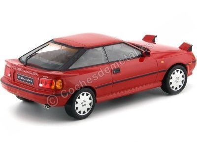 1990 Toyota Celica GT-Four ST165 Rojo 1:18 IXO Models 18CMC001 Cochesdemetal.es 2