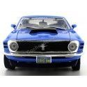 Cochesdemetal.es 1970 Ford Mustang Boss 429 Blue 1:18 Motor Max 73154