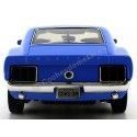 Cochesdemetal.es 1970 Ford Mustang Boss 429 Blue 1:18 Motor Max 73154