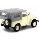 Cochesdemetal.es 1967 Toyota Land Cruiser FJ40 Beige-Grey 1:18 Triple-9 1800152