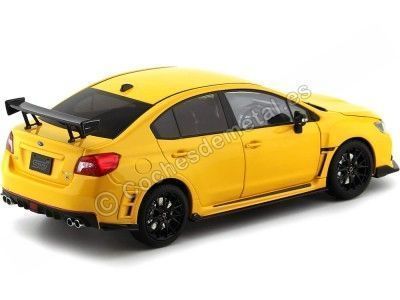 Cochesdemetal.es 2015 Subaru WRX Sti S207 NBR Challenge Package Yellow 1:18 Sun Star 5551 2