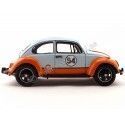 Cochesdemetal.es 1973 Volkswagen Beetle "Gulf Oil" Blue-Orange 1:18 Greenlight 12994