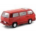 Cochesdemetal.es 1992 Volkswagen Bulli T3 Multivan Last Edition Rojo 1:18 KK-Scale KKDC180142