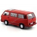 Cochesdemetal.es 1992 Volkswagen Bulli T3 Multivan Last Edition Rojo 1:18 KK-Scale KKDC180142