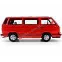 Cochesdemetal.es 1992 Volkswagen Bulli T3 Multivan Last Edition Rojo 1:18 KK-Scale KKDC180142