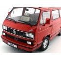 Cochesdemetal.es 1992 Volkswagen Bulli T3 Multivan Last Edition Rojo 1:18 KK-Scale KKDC180142