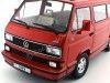 Cochesdemetal.es 1992 Volkswagen Bulli T3 Multivan Last Edition Rojo 1:18 KK-Scale KKDC180142