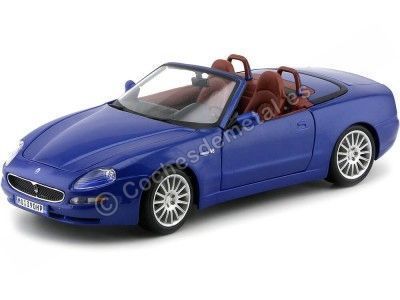 2000 Maserati GT Spyder Azul 1:18 Bburago 12019 Cochesdemetal.es
