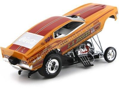 Cochesdemetal.es 1971 Ford Mustang NHRA Funny Car "L.A. Hooker" 1:18 Auto World AW1106 2