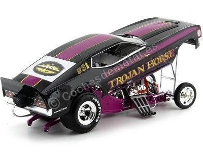 1972 Ford Mustang Funny Car "Trojan Horse" 1:18 Auto World AW1122 Cochesdemetal.es 2