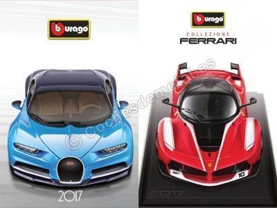 Carsdemetal.es 2017 Catálogo Geral de Bburago + Collezione Ferrari Bburago 2017