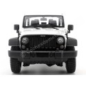 Cochesdemetal.es 2014 Jeep Willys Wrangler 3.6L Open Top Blanco 1:18 Maisto 31610