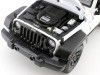 Cochesdemetal.es 2014 Jeep Willys Wrangler 3.6L Open Top Blanco 1:18 Maisto 31610