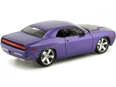 Cochesdemetal.es 2006 Dodge Challenger Hemi 6.1 Concept Violeta 1:18 Maisto Premiere 36138 2