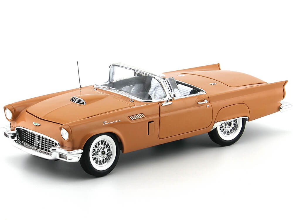1957 Ford Thunderbird Convertible Coral Sand 118 Auto