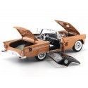 Cochesdemetal.es 1957 Ford Thunderbird Convertible Coral Sand 1:18 Auto World AMM1098
