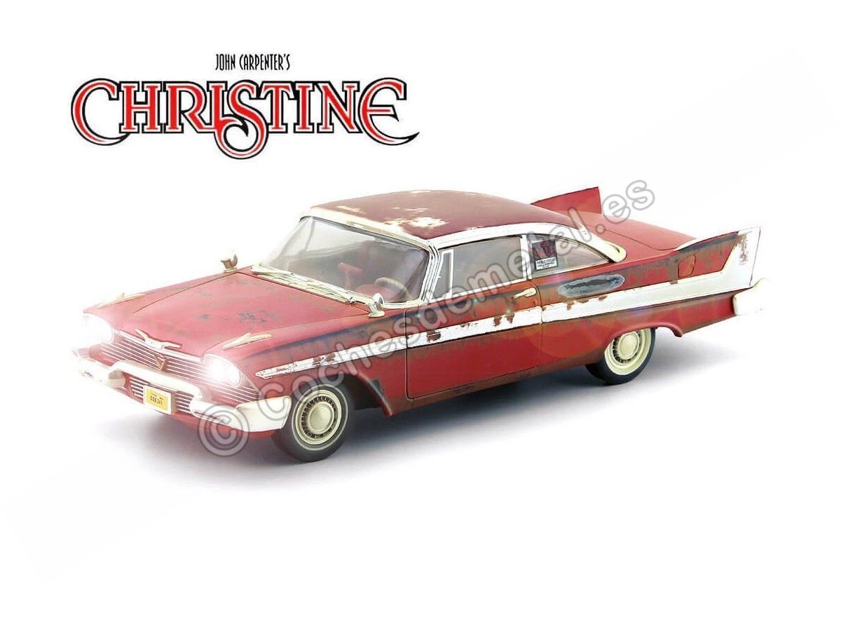 Plymouth Fury - Christine1958 - Dirty Version - AutoWorld 1/18 - miniature  américaine
