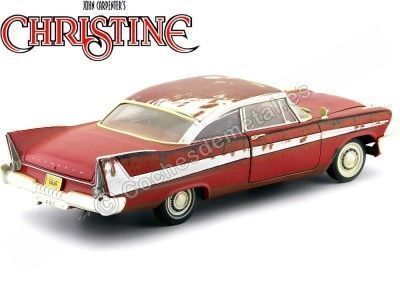 Cochesdemetal.es 1958 Plymouth Fury "Christine" Dirty Version 1:18 Auto World AWSS119 2