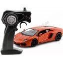 Carsdemetal.es 2013 Lamborghini Aventador LP700-4 Orange Radio Control 1:24 MZ Modèles 25021