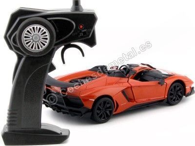 Cochesdemetal.es 2011 Lamborghini Aventador J LP 700 Naranja Radio Control 1:24 MZ Modèles 25070 2