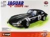 Cochesdemetal.es 1961 Jaguar Type "E" Coupe Verde Racing "Metal Kit" 1:18 Bburago 15024