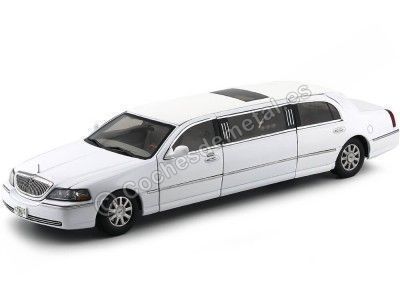 2003 Lincoln Twon Car Limousine Vibrant White 1:18 Sun Star 4201 Cochesdemetal.es
