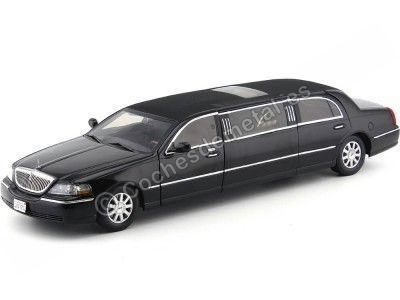2003 Lincoln Twon Car Limousine Black 1:18 Sun Star 4202 Cochesdemetal.es