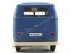 Carsdemetal.es 1963 Volkswagen T1 Microbus Painel Van "Volkswagen Porschewagen" Blue 1:18 bem 18053