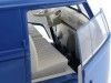 Carsdemetal.es 1963 Volkswagen T1 Microbus Painel Van "Volkswagen Porschewagen" Blue 1:18 bem 18053