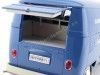 Carsdemetal.es 1963 Volkswagen T1 Microbus Painel Van "Volkswagen Porschewagen" Blue 1:18 bem 18053