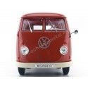 Cochesdemetal.es 1963 Volkswagen T1 Panneau microbus van rojo 1:18 Welly 18053