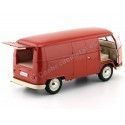 Carsdemetal.es 1963 Volkswagen T1 Microbus Painel Van Red 1:18 Welly 18053