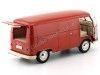 Cochesdemetal.es 1963 Volkswagen T1 Panneau microbus van rojo 1:18 Welly 18053