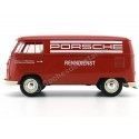 Carsdemetal.es 1963 Volkswagen T1 Microbus Painel Van "Porsche Service" 1:18 Welly 18053