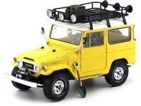 1967 Toyota Land Cruiser FJ40 Yellow 1:18 Triple-9 1800151