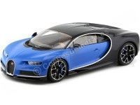 2016 Bugatti Chiron Azul Bitono 1:18 Kyosho C09548BBK