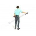 Cochesdemetal.es Figura de resina Gas Station Attendant Tom 1:18 American Diorama 77706