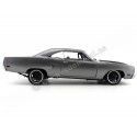 Cochesdemetal.es 1970 Plymouth Road Runner The Hammer "Fast and Furious III" Gris 1:18 Acme GMP 18857