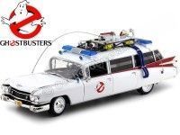 1959 Cadillac Ambulance Ecto-1 Ghostbusters Cazafantasmas 1:18 Auto World AWSS118