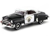 1950 Chevrolet Bel Air CA Highway Patrol Police 1:18 Motor Max 79007