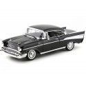 Cochesdemetal.es 1957 Chevrolet Bel Air Hard Top Negro 1:18 Motor Max 73180