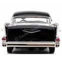 Cochesdemetal.es 1957 Chevrolet Bel Air Hard Top Negro 1:18 Motor Max 73180