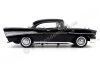 Cochesdemetal.es 1957 Chevrolet Bel Air Hard Top Negro 1:18 Motor Max 73180