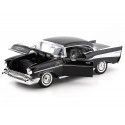 Cochesdemetal.es 1957 Chevrolet Bel Air Hard Top Negro 1:18 Motor Max 73180