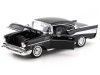 Cochesdemetal.es 1957 Chevrolet Bel Air Hard Top Negro 1:18 Motor Max 73180