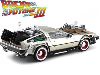 Cochesdemetal.es 1990 DeLorean DMC 12 "Regreso al Futuro III" 1:18 Sun Star 2712 2