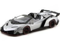 2014 Lamborghini Veneno LP750-4 Roadster Metallic Gray 1:18 Kyosho C09502GR