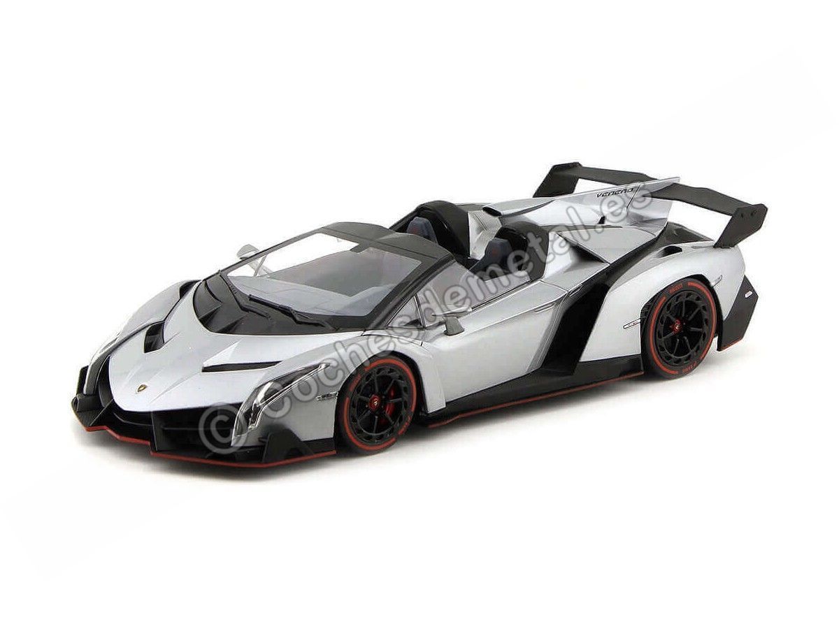 2014 Lamborghini Veneno LP750-4 Roadster Metallic Gray 1:18 Kyosho ...